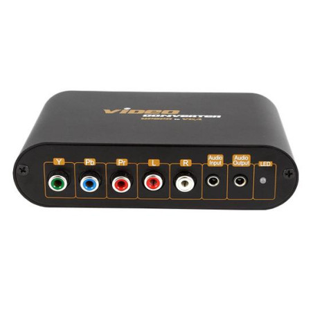 CONVERSOR DE VIDEO POR COMPONENTES - VGA + AUDIO