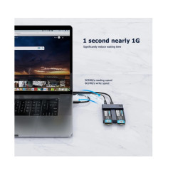 BASE CLONADORA 2 SSD M.2 NVME