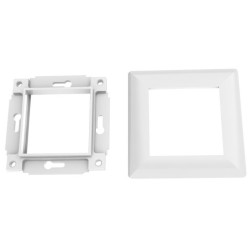 MARCO Y BASTIDOR 45 X 45 PARA CAJA MODULAR BLANCO