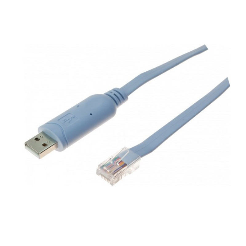 CABLE CONEXION CONSOLA CISCO USB TIPO A - RJ45 1.8