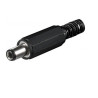 CONECTOR DE ALIMENTACION DC PLUG 2.5 X 5.5mm