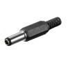 CONECTOR DE ALIMENTACION DC PLUG 2.5 X 5.5mm