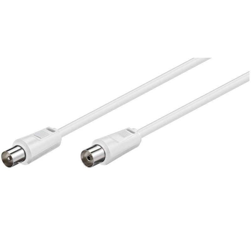 CABLE ANTENA TV 1.5Mts M - H 75Ohm.
