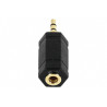 ADAPTADOR AUDIO 1 X JACK 2.5 H - 1 X JACK 3.5 M ST