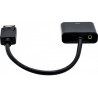 CONVER. DISPLAYPORT v1.2 (M) - VGA (H) ACT + AUDIO