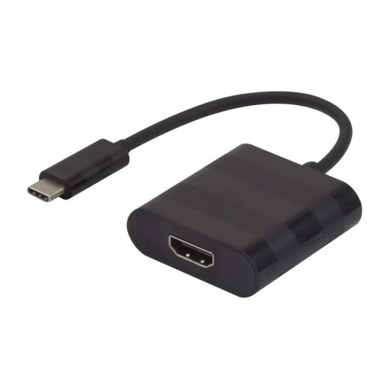 CONVERSOR DE VIDEO USB-C 3.1 (M) - HDMI (H) 1.4 4K