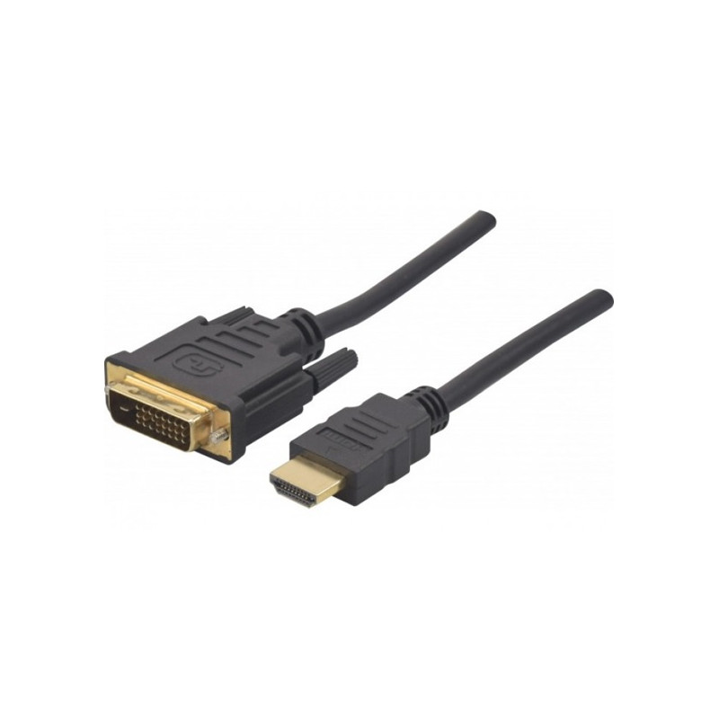 CABLE HDMI-A (19 CONT.) DVI-D (24+1) 2 Mts