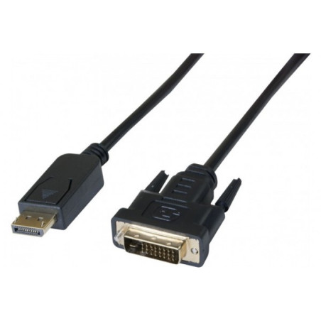 CABLE DISPLAYPORT (CPU) - DVI-D (MONITOR) 1.8Mts
