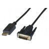CABLE DISPLAYPORT (CPU) - DVI-D (MONITOR) 1.8Mts