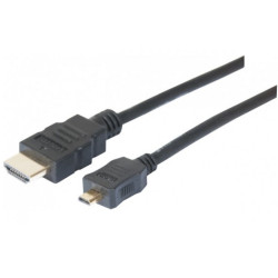 CABLE HDMI - HDMI MICRO TIPO D  v1.3   M - M 1Mt