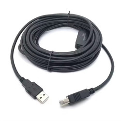 CABLE USB 2.0 AMPLIFICADOR  10M TIPO A(M)- B(M)