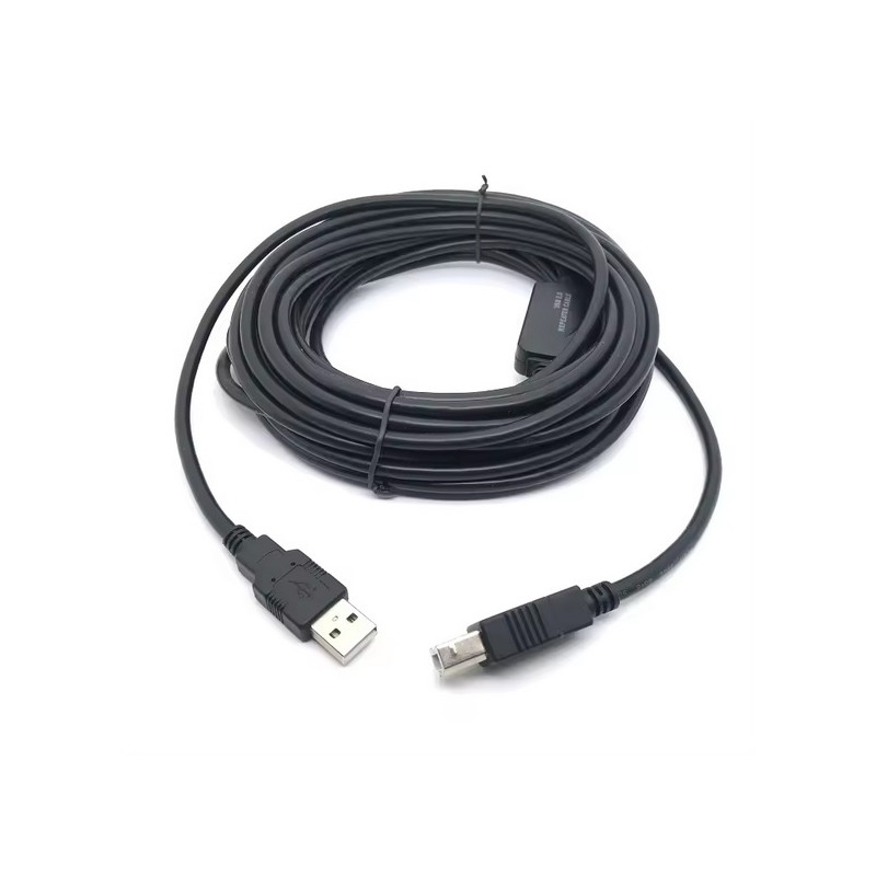 CABLE USB 2.0 AMPLIFICADOR  10M TIPO A(M)- B(M)