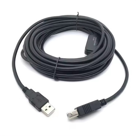 CABLE USB 2.0 AMPLIFICADOR  10M TIPO A(M)- B(M)