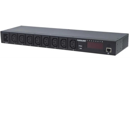 MONITORIZADOR ELECTRICO PDU IP 8 PTOS C13 RACK 19"