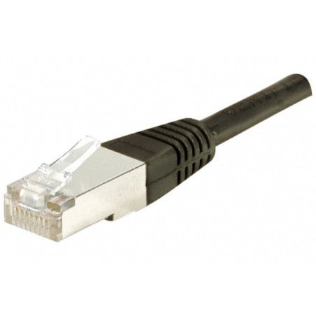 LATIGUILLO NEGRO FTP CAT6 FLEXIBLE 2Mts.