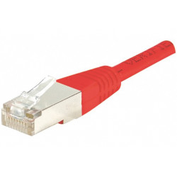 LATIGUILLO ROJO FTP CAT6 FLEXIBLE 10Mts.