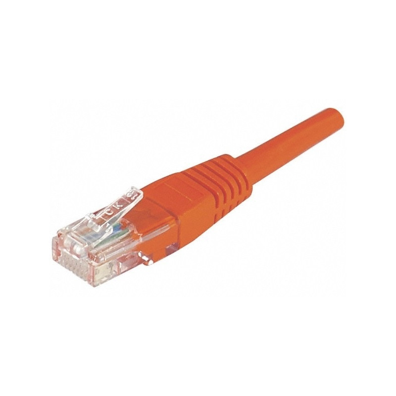 LATIGUILLO ROJO UTP CAT6 FLEXIBLE 5 Mts.