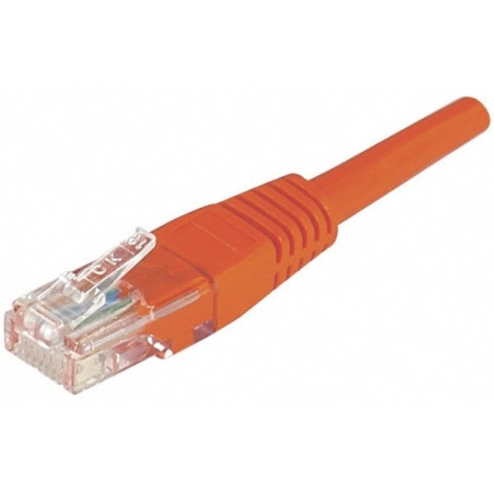 LATIGUILLO ROJO UTP CAT6 FLEXIBLE 5 Mts.