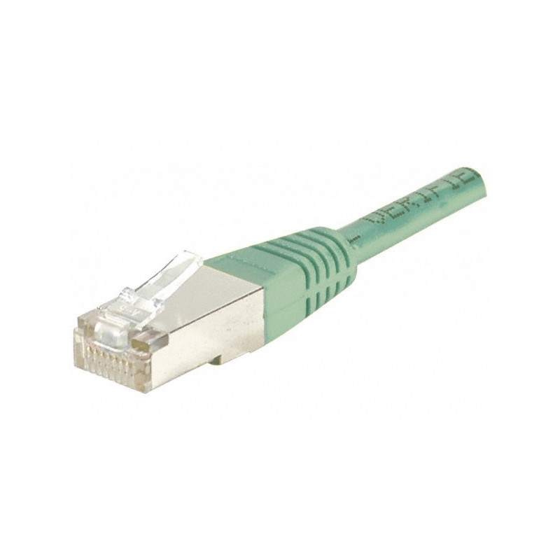 LATIGUILLO VERDE FTP CAT6 FLEXIBLE 10Mts.