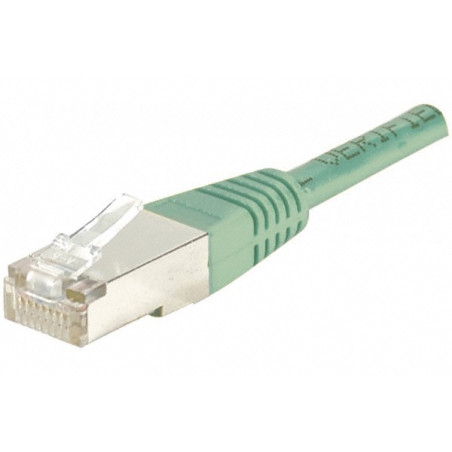 LATIGUILLO VERDE FTP CAT6 FLEXIBLE 10Mts.