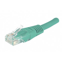 LATIGUILLO VERDE UTP CAT6 FLEXIBLE 0.5 Mts.