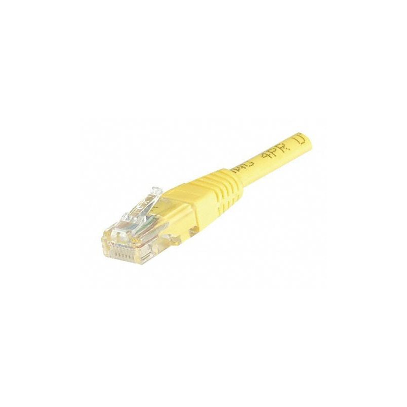 LATIGUILLO AMARILLO UTP CAT6 FLEXIBLE 2Mts.