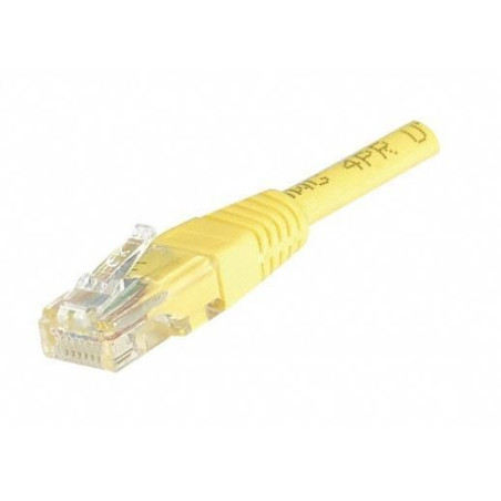 LATIGUILLO AMARILLO UTP CAT6 FLEXIBLE 1.5Mts.