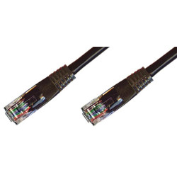 LATIGUILLO NEGRO UTP CAT6 FLEXIBLE 15Mts.