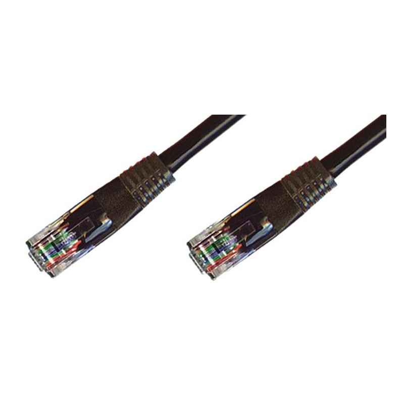 LATIGUILLO NEGRO UTP CAT6 FLEXIBLE 15Mts.