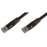 LATIGUILLO NEGRO UTP CAT6 FLEXIBLE 15Mts.