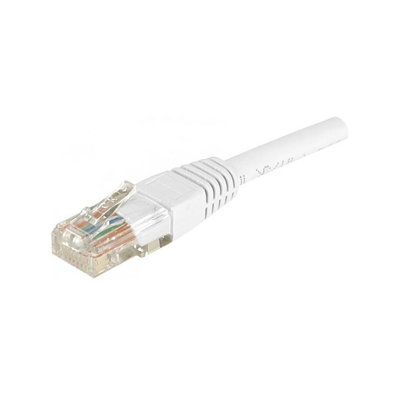 LATIGUILLO BLANCO UTP CAT6 FLEXIBLE 5Mts.