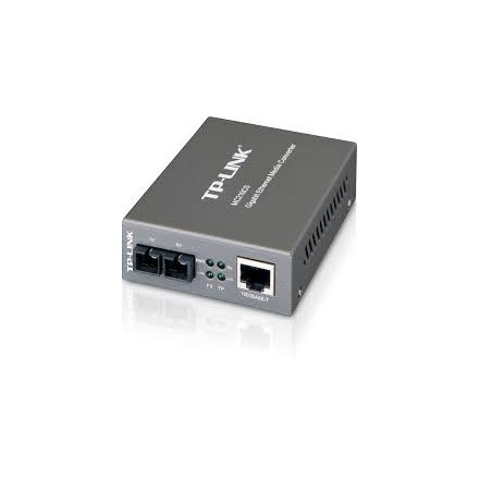 CONVERSOR DE MEDIO RJ45 1000TX - F.O. SC 15KM MONO