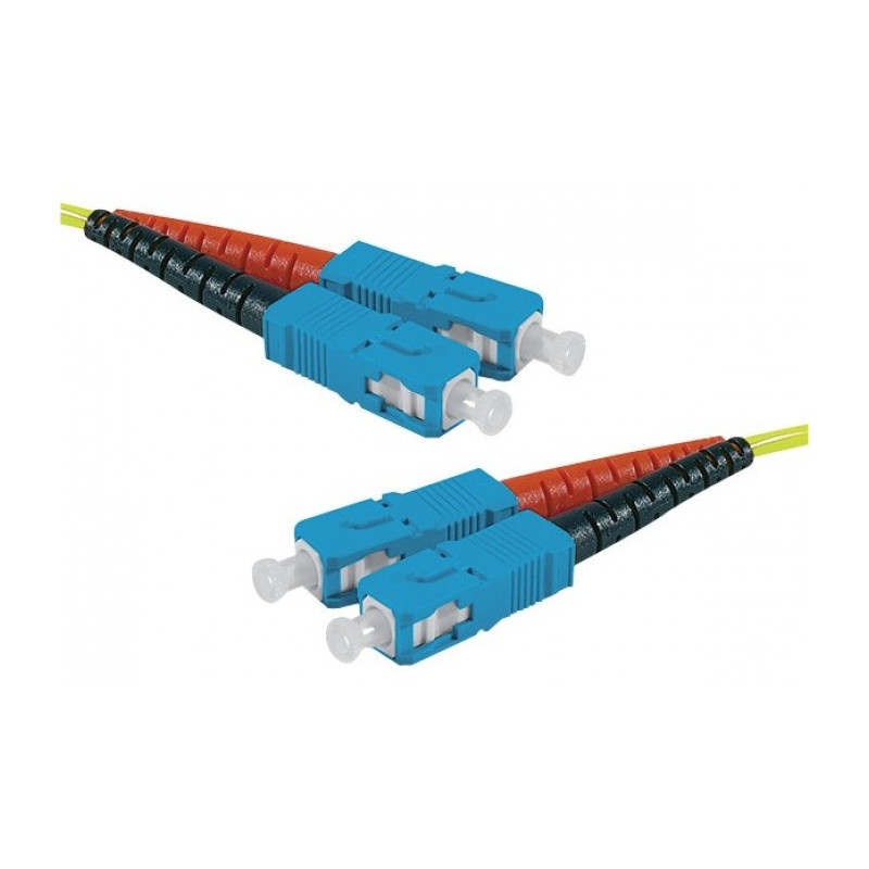 CABLE FIBRA DUPLEX MONOMODO 9 / 125 SC-SC10Mts OS2