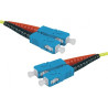 CABLE FIBRA DUPLEX MONOMODO 9 / 125 SC-SC10Mts OS2