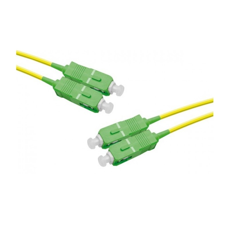 CABLE FIBRA DUPLEX MONO 9 / 125 SC-APC/SC-APC 5Mt