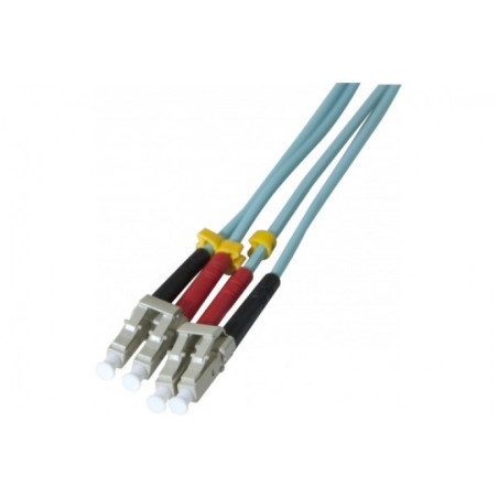 CABLE FIBRA DUPLEX MM. 50/125 LC-LC 15m OM3 AQU