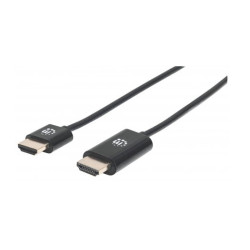 CABLE HDMI TIPO A SLIM 19 PINES M - M  4K 4.5Mts
