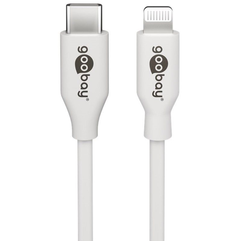 CABLE SINCRONIZACION+CARGA USB-C / LIGHTNING 1m