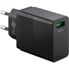 ALIMENTADOR USB-A 18W QC3.0 NEGRO