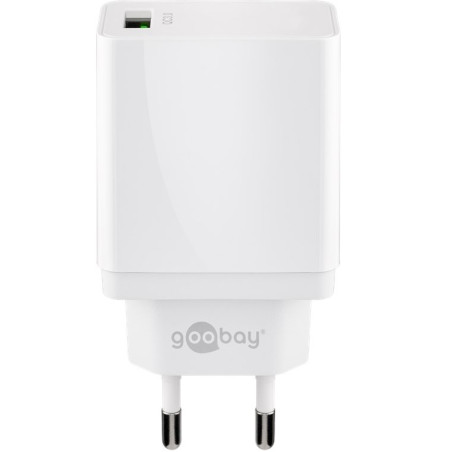 ALIMENTADOR USB-A 18W QC3.0 BLANCO
