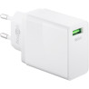 ALIMENTADOR USB-A 18W QC3.0 BLANCO