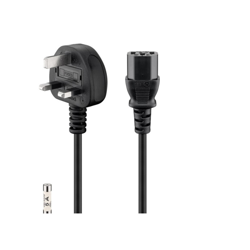 CABLE DE ALIMENTACION RED - CPU - 1.5m UK