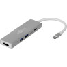 DOCK USB-C 3.1 (M) - MULTIPUERTO 5 EN 1